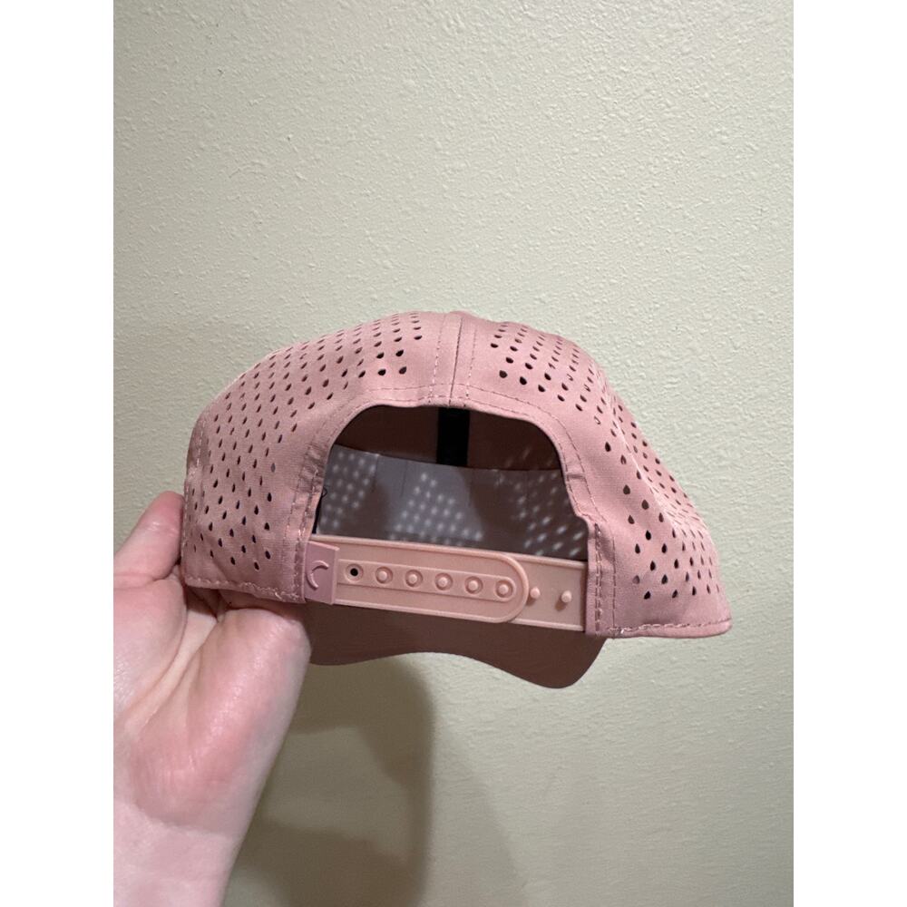zyia curved brim vortex SnapBack pink hat new women’s - Picture 2 of 5